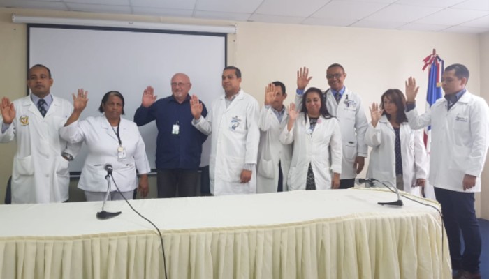 Incort juramenta Comité de Trasplante del Hospital Vinicio Calventi
