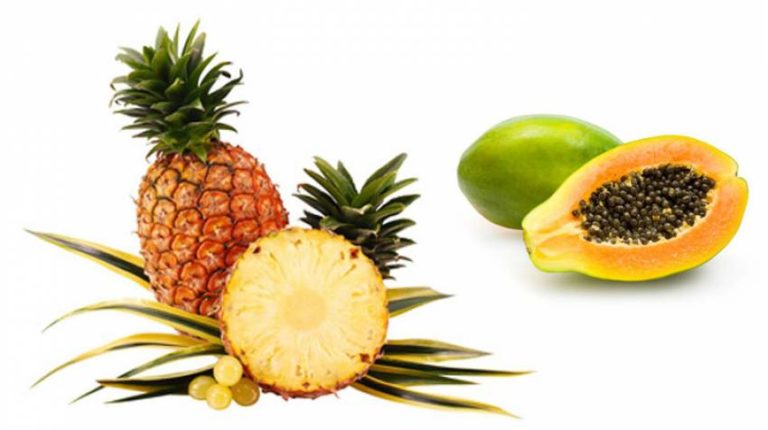 ATENCIÓN: Piña y papaya ¡Y despídete de las digestiones pesadas!