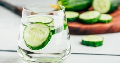 Agua de pepino para la retención de líquidos: beneficios y receta