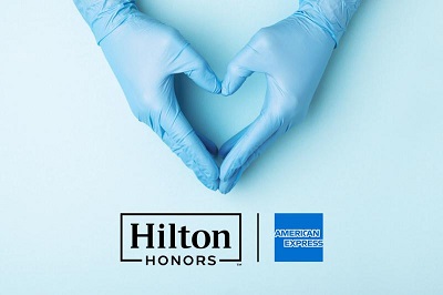 Hilton y American Express donan 1 millón de noches de hotel a profesionales médicos luchan contra Covid-19