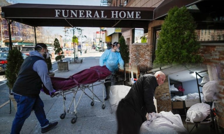Funerarias de Nueva York apilan cientos de cadáveres que no pueden ser cremados por acumulación de muertos