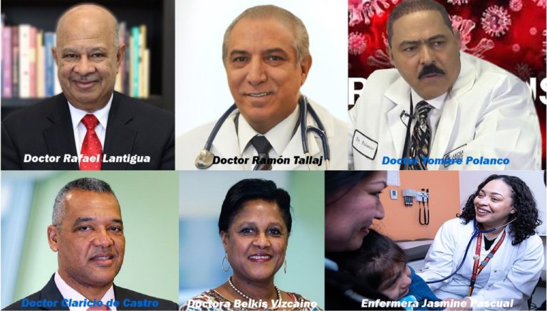 Héroes y heroínas dominicanos en la línea del frente batallando contra el coronavirus en Nueva York