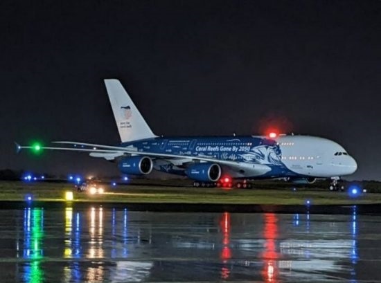 Avión más grande del mundo aterrizó en RD esta madrugada con 45 mil kilogramos de material sanitario