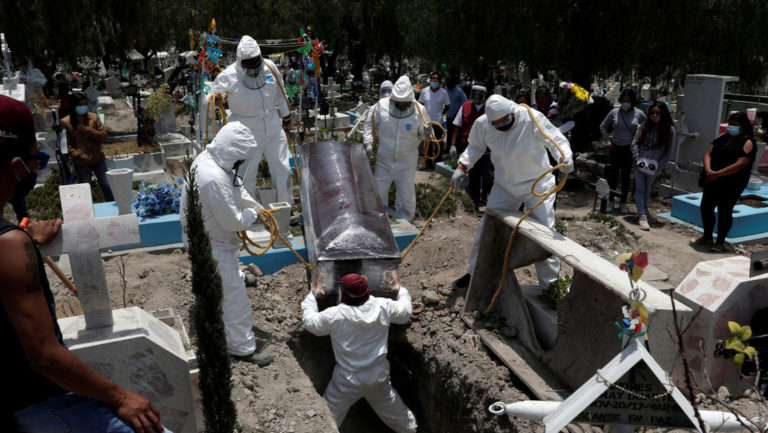 América Latina supera las 100.000 muertes por covid-19, con Brasil y México como los más afectados