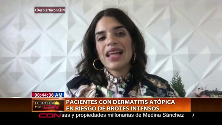 Dermatóloga sobre dermatitis atópica: “Por cada 10 pacientes, dos presentan