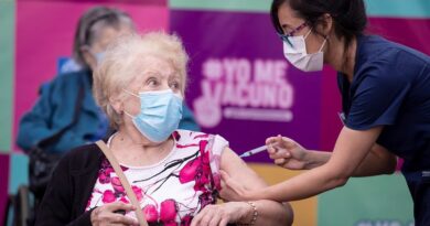 Chile vacunó a más de 550.000 personas contra el coronavirus en tres días y lidera la región