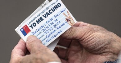 Chile vacunó en 11 días a más de 1,8 millones de personas contra el coronavirus