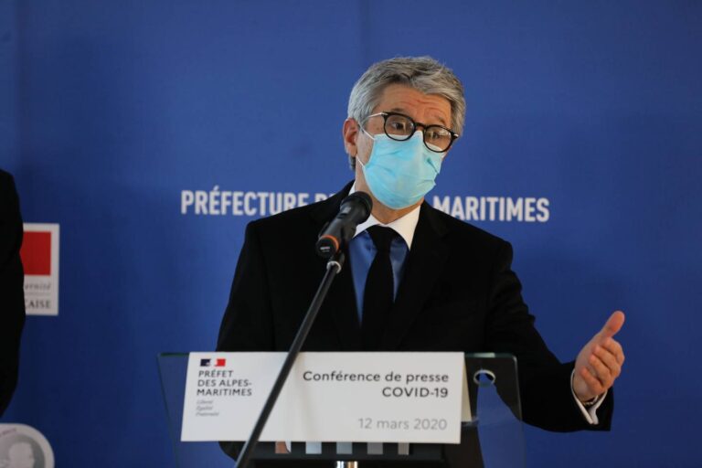 Certificado, vacunas, levantamiento del confinamiento ... El prefecto hace balance de la situación en los Alpes Marítimos
