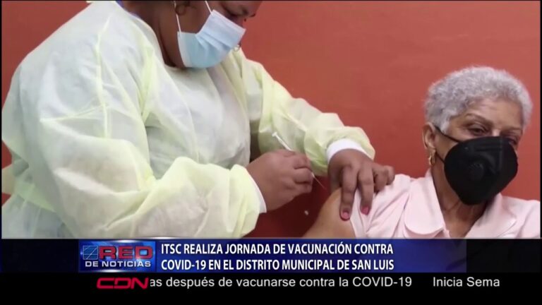ITSC realiza jornada de vacunación contra COVID-19 en San Luis