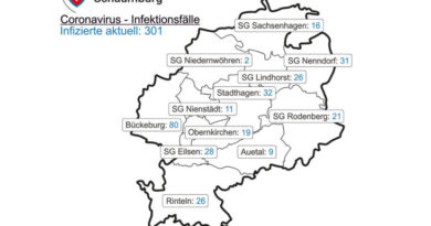Información actual sobre la situación de la corona en el distrito de Schaumburg