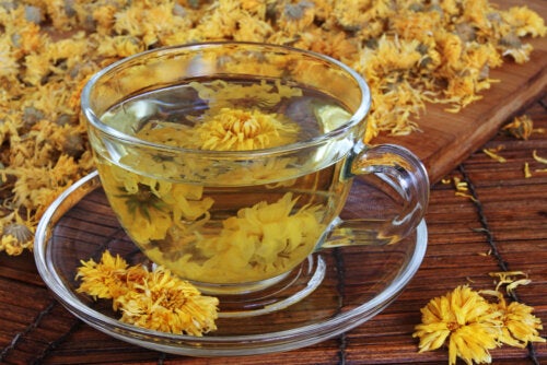 Té de crisantemo: beneficios y precauciones