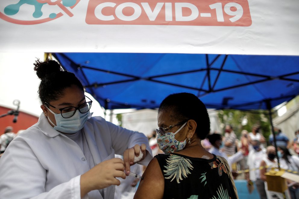 Brasil llegó a los 20 millones de vacunados contra el COVID-19