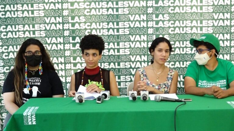 Artistas demandan inclusión de las causales en el Código Penal