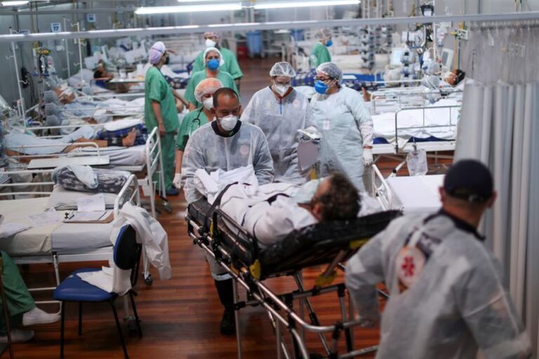 Brasil registró 82.266 muertes por COVID-19 en abril, el mes más letal de la pandemia