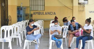 Reportan 1,055 casos de COVID-19, más de la mitad en el Gran Santo Domingo