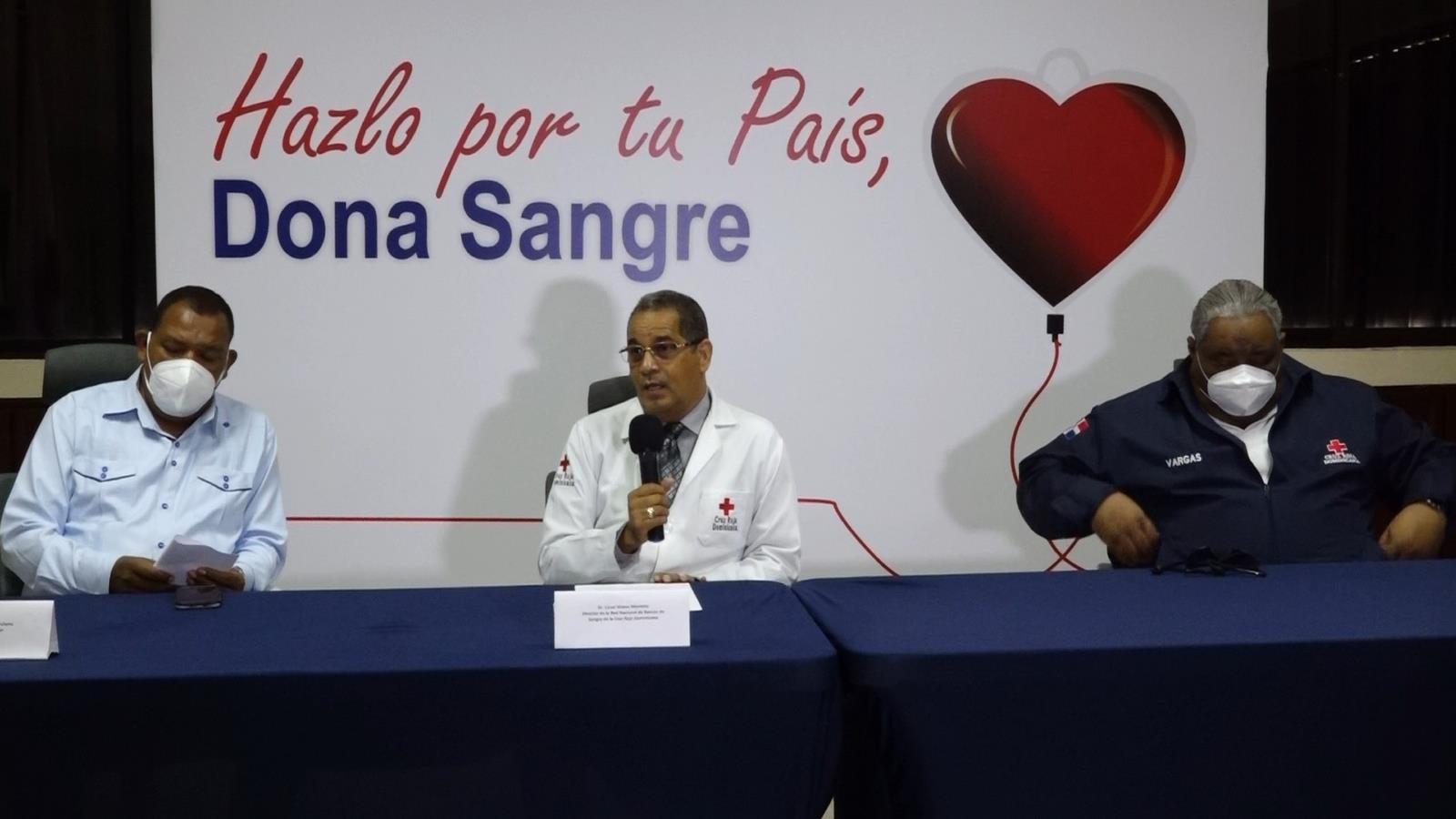 Cruz Roja lanza campaña para promover cultura de donación de sangre entre dominicanos