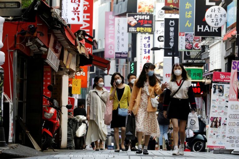 Corea del Sur registró la cifra más alta de nuevos contagios de COVID-19 en seis meses