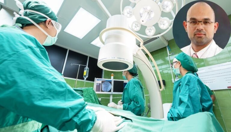 Médicos presentan el primer telescopio quirúrgico columna