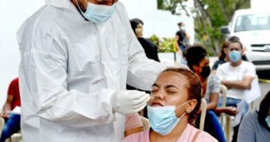 Salud Pública reporta más de 7 mil casos activos de coronavirus