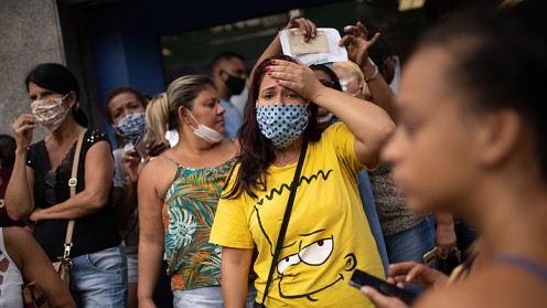Brasil duplica el número de contagios de coronavirus en las últimas 24 horas