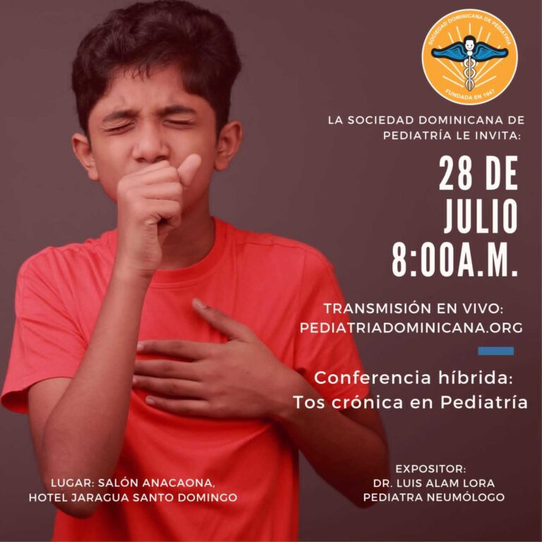 Pediatras disertarán sobre tos crónica