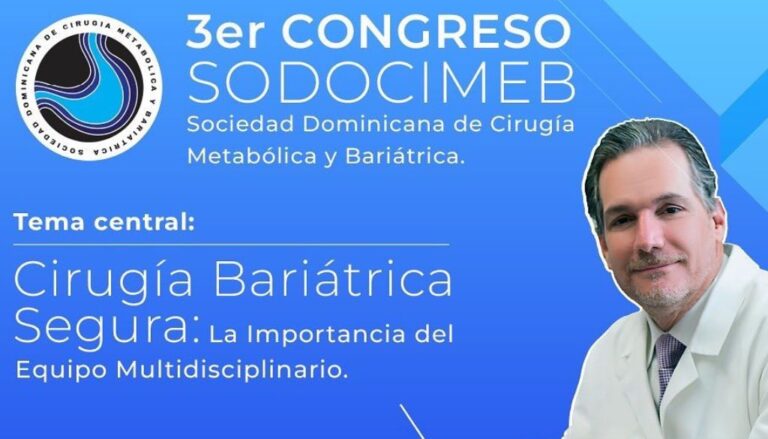 Sociedad Cirugía Metabólica realizará su 3er congreso este año
