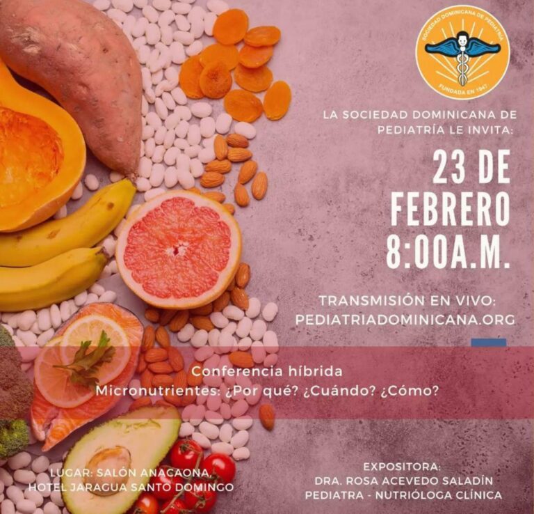 Pediatras ofrecerán charla sobre los micronutrientes