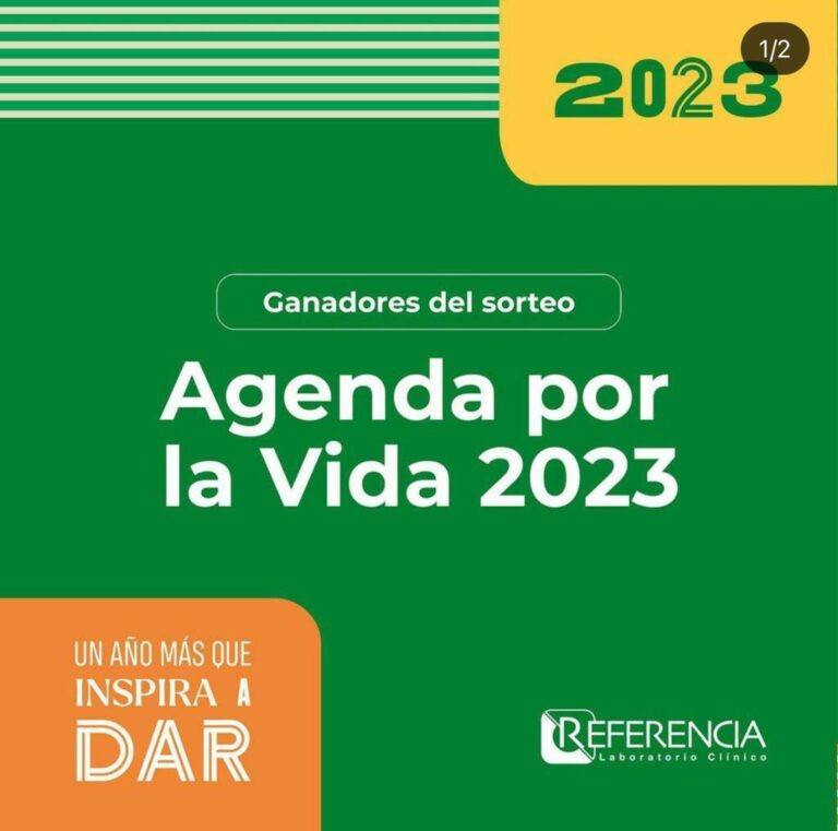 Referencia da a conocer ganadores de su "Agenda por la vida"