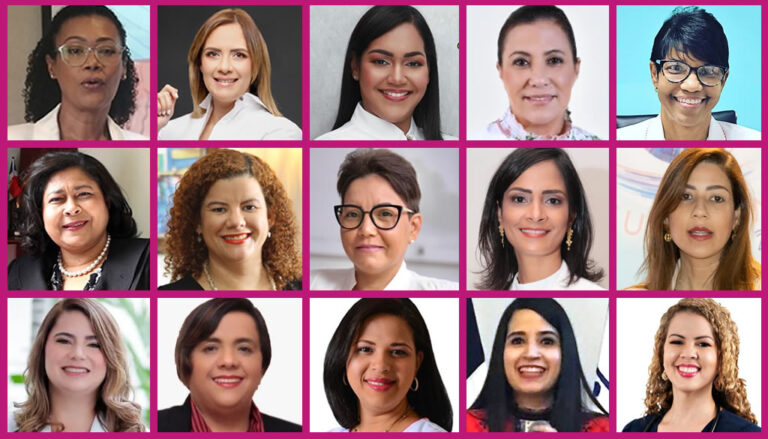 Mujeres que dirigen sociedades médicas