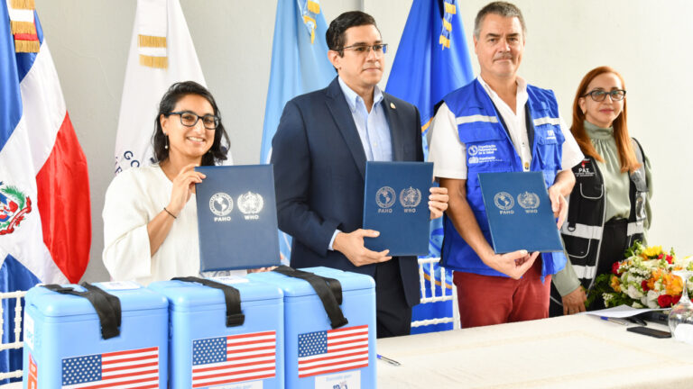 Ministerio de Salud recibe cooperación con valor de 412,000 dólares en equipos técnicos por parte del Gobierno de Estados Unidos