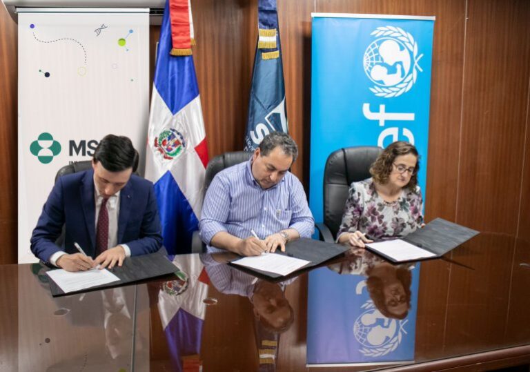UNICEF y MSD firman acuerdo de cooperación en apoyo a la reducción de mortalidad materno-infantil