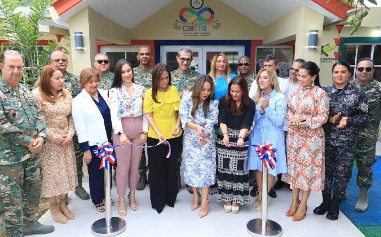 Inauguran Centro de Atención Integral para hijos miembros FF.AA