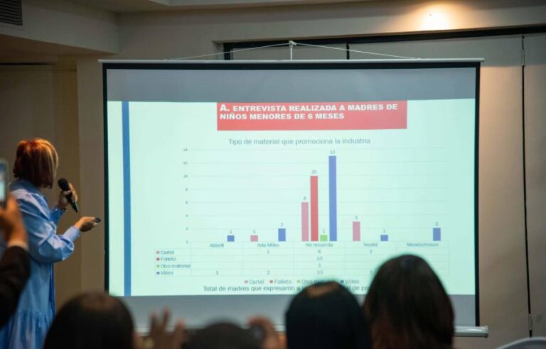 Estudio de Salud Pública indica el 74 % de los niños menores de dos años toma leche materna