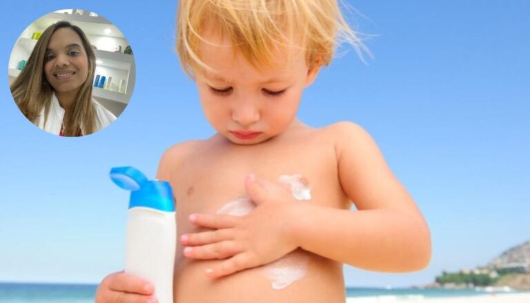 Especialista advierte sobre daños de exceso de sol en niños