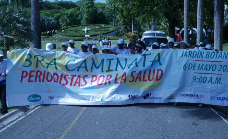 Cipesa realiza tercera caminata de periodistas por la salud