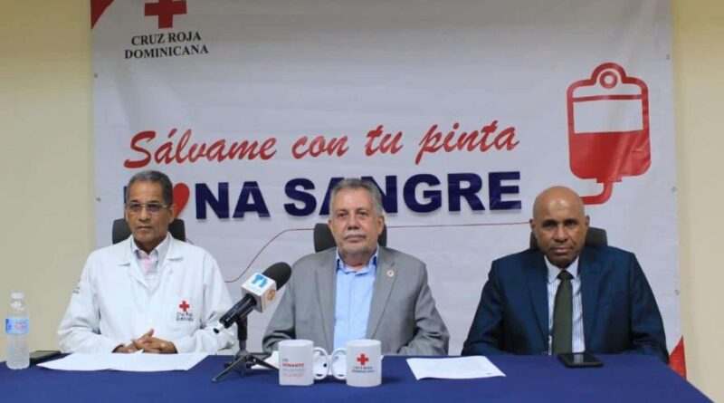 Cruz Roja: solo el 1.67 % de los donantes dominicanos de sangre lo hace de manera voluntaria