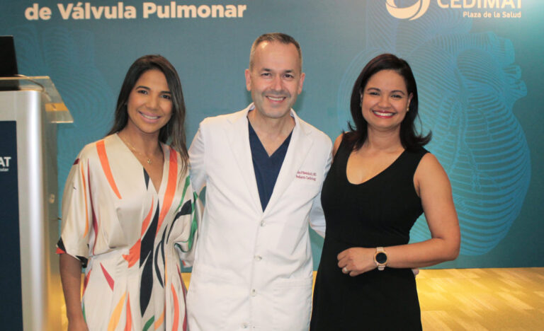 Realizan primer implante de válvula pulmonar percutánea en el país