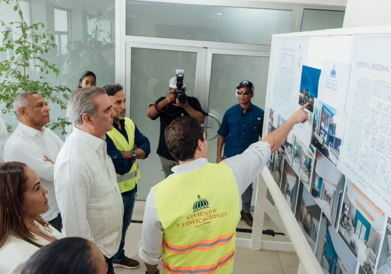 Presidente Abinader y ministro Bonilla supervisan culminación de la primera etapa en Hospital San Vicente de Paúl