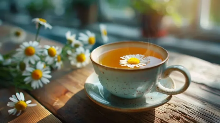 La manzanilla ayuda a aliviar malestares comunes de forma natural