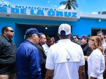SNS interviene Hospital en Puerto Plata tras inundaciones