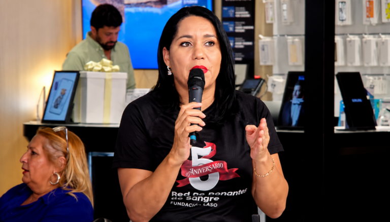 Lorenny Solano llama a fortalecer la cultura de donación de sangre