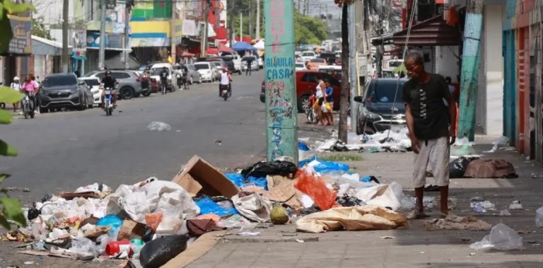 cúmulo de basura y salud