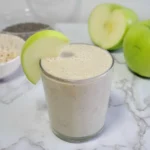 Licuado de manzana y avena para bajar de peso