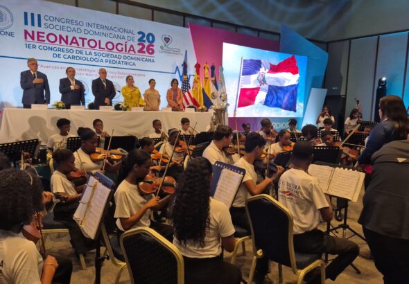 Orquesta Sinfónica Punta Cana en Congreso de Neonatología