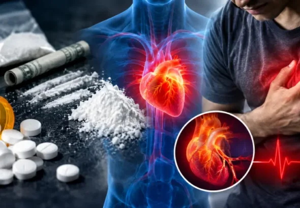 Cocaína y anfetaminas, las drogas que pueden desencadenar un infarto