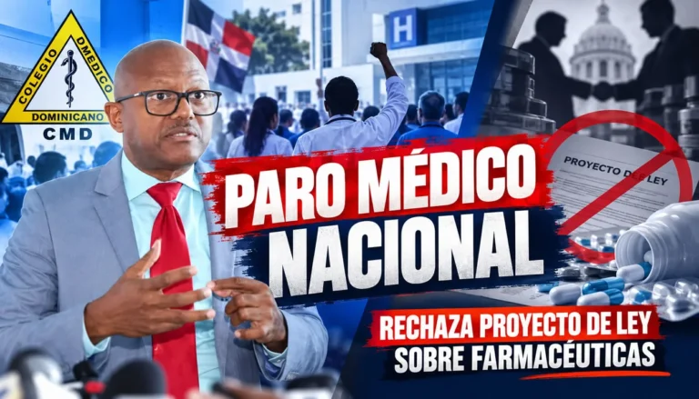 CMD inicia hoy paro médico nacional de 24 horas y rechaza proyecto de ley sobre farmacéuticas